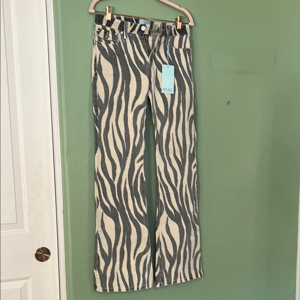 Revive Denim The Icon animal print denim